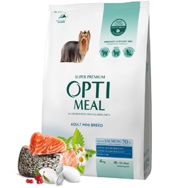 Сухий корм Optimeal для котів із лососем, 4 кг