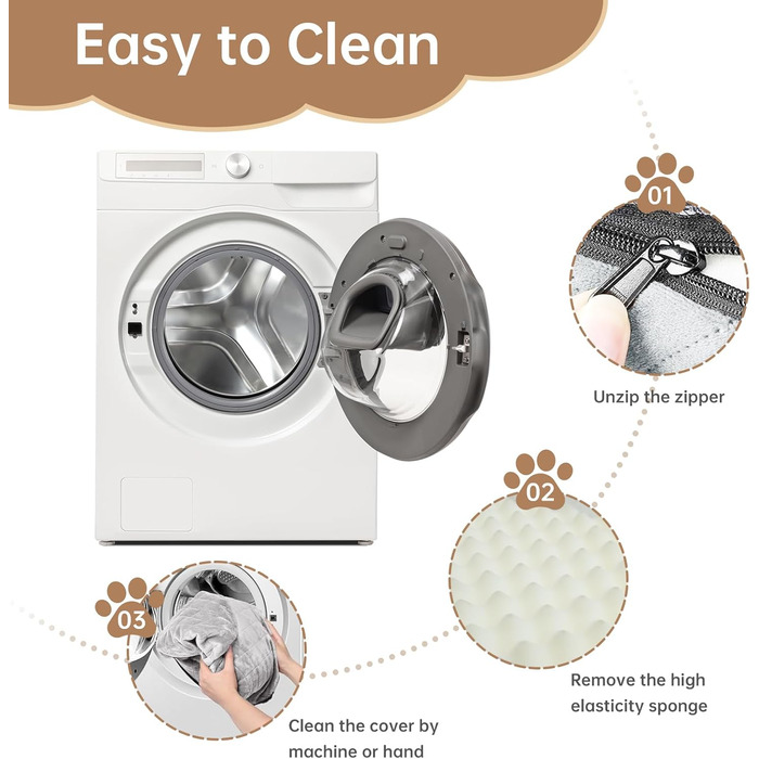 Підвищення для собак у авто, для собак до 25 кг або 2 маленьких собак, м'яке авто-ліжко для собак з Memory Foam, 2 страхувальні ремені та сумка для зберігання (Сірий)