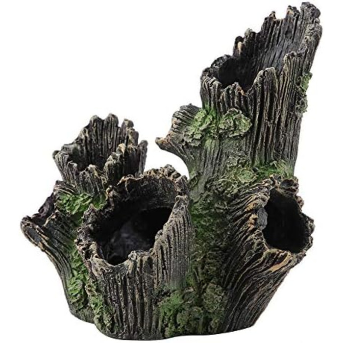 Штучний корінь для акваріума Zerodis з штучного каміння, укриття для креветок, декор для акваріума