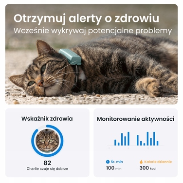 GPS-локатор для котів Tractive CAT Mini — світло-зелений