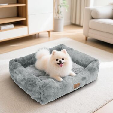 Крісло-лежанка для собак та котів Nobleza, 55x45x20 см, м'яке, знімний чохол, антиковзаюче дно