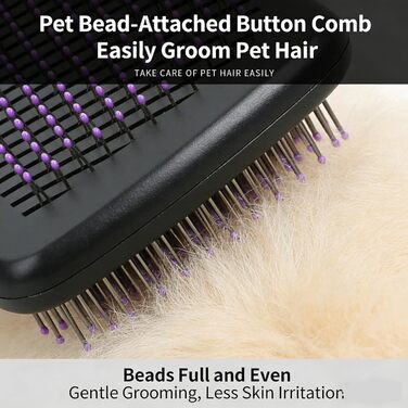 Набір для догляду за шерстю собак та котів (9 шт.): триммер для кігтів, щітка-вичесалка, купальна щітка, скребок для шампуню та аксесуари для грумінгу для короткошерстих та довгошерстих тварин