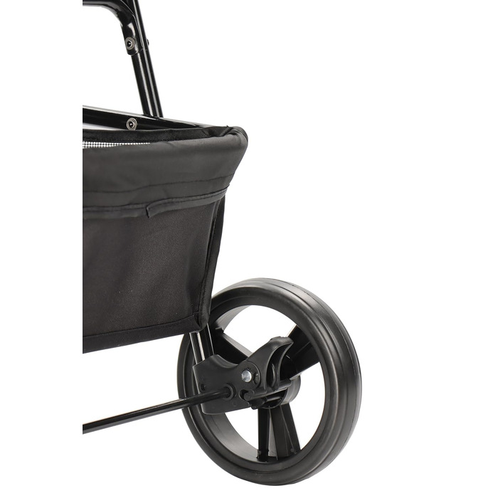 Візок для собак Сенна сірий (чорний)