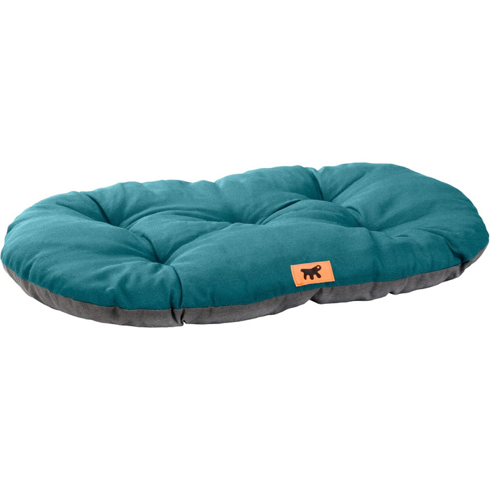 Крісло-лежанка для собак та котів Ferplast Relax, 65x42 см, бавовна, туркеніт