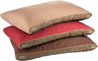 Лежак для собак Scruffs Hilton Memory Foam, L, 120x75x8 см, червоний