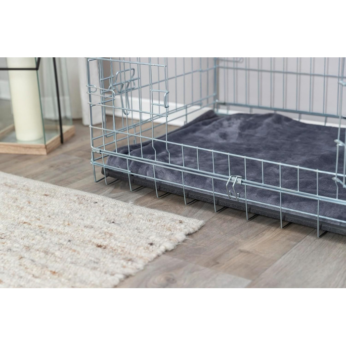 Клітка для собак TRIXIE Home S, 64x54x48 см, металева, складана, 2 двері, з піддоном