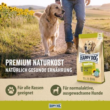 Сухий корм для дорослих собак Happy Dog NaturCroq Grainfree (беззерновий), 15 кг