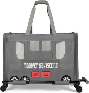 Дитяча та переносна сумка-переноска для тварин Galatée (сіра)