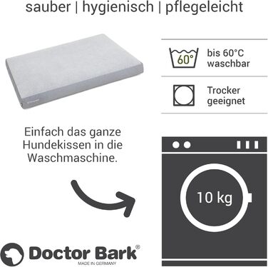 Килимок для собак середніх порід GreenLabel (XL, 117x80 см) - м'який, миючий, для комфортного відпочинку