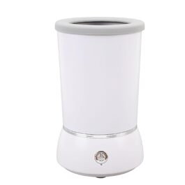 Автоматичний очисник лап для собак, портативний мийник лап для домашніх тварин з 2 швидкостями, м'які силіконові щетинки, перезаряджається, вбудований акумулятор 800 mAh, білий