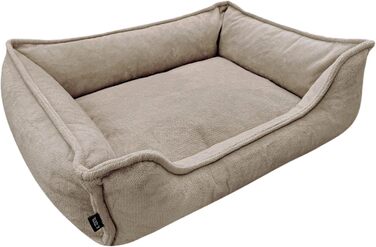 Ортопедичне собаче ліжко 4L Textil IRIS Premium-LINE: зручне та комфортне місце для вашого улюбленця (80x60 см)