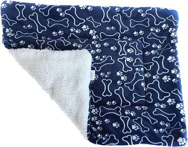 М'яка літня килимок для тварин, лежанка для собак та котів - кістка, 74x100 см