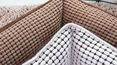 М'яке розкішне ліжко для собак GUOCU з знімним подушкою, водонепроникне, для домашніх тварин, різні розміри, коричневий, XXL (110x80x27 см)