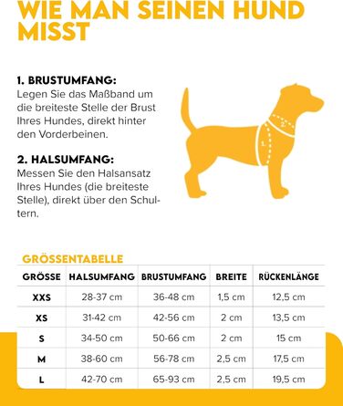 Шлейка для собак Woolly Wolf Sea to Summit, M - для середніх собак, з переробленого поліестеру, регульована, з відбивачами