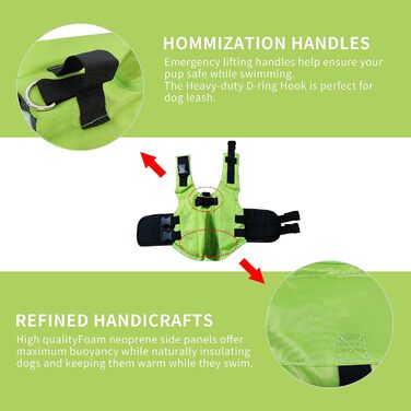 Жилет для собак Snik-S з регульованим поясом, акуляча куртка для собак з короткою мордою (Мопс, Бульдог, Пудель, Бультер'єр, Лабрадор) (Зелений, Розмір M)