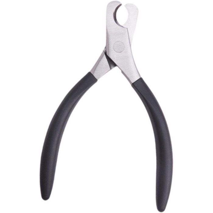 Ножиці для обрізання кігтів тварин, ножиці для кігтів, інструмент для догляду за домашніми тваринами, сталеві (чорні)