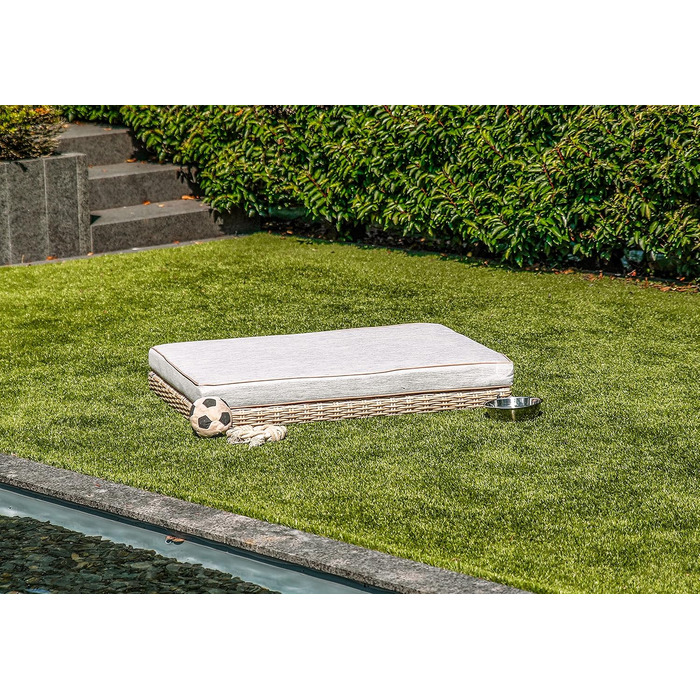 Greemotion лежанка для собак з поліротангу з подушкою, 95 x 15 x 65 см (M)