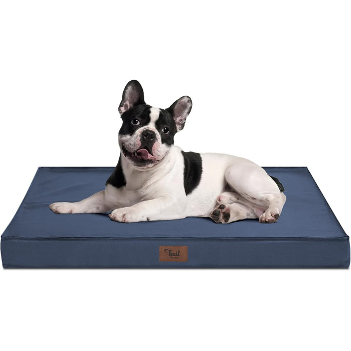 Ортопедичне ліжко для собак середніх порід, водовідштовхувальне, з піною 