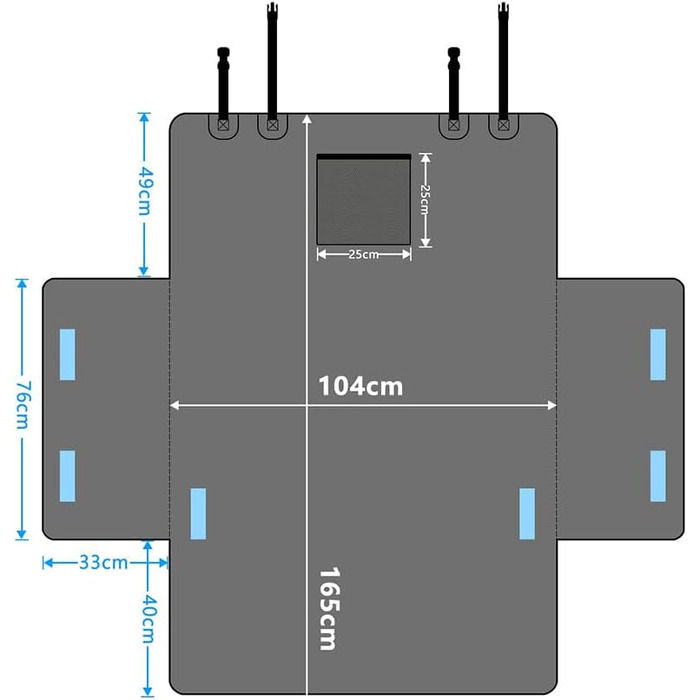 Захисна килимок у багажник для VW ID.3 ID3 (2021-2025) - Premium захист для собак