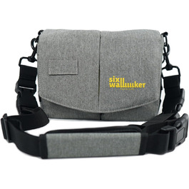 Leckerlibeutel для собак Arrivly SixWalker з магнітним закриттям: практичний фідер для тренувань, універсальна сумка для ласощів з винімною кишенькою (сірий)