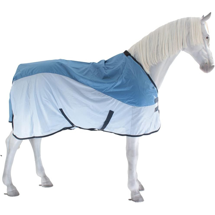Водонепроникна накидка для коней Busse Paddockdecke RAINFLY, колір Sky Navy, розмір 155