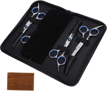 Набір для грумінгу собак: професійні ножиці, розчіска-гребінець, ножиці для тонкого хутра. З нержавіючої сталі. Підходить для собак, котів та інших тварин