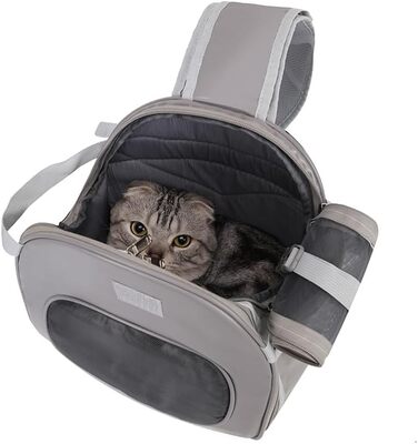 SOLAPOLLO переноска для тварин через плече, сумка-переноска для маленьких тварин до 9 кг, для цуценят, котів, для подорожей, піших прогулянок, кемпінгу (блакитна)