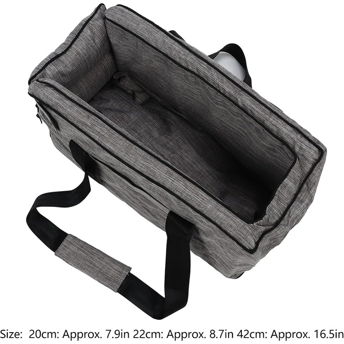 Автокрісло для собак, регульоване, миється, для маленьких та середніх тварин, неслизьке, автосидіння для цуценят