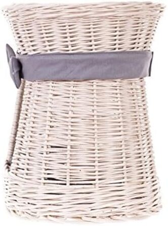 Двоярусна котяча кімната з плетіння з лози (бежева) - зручний котячий будиночок з подушкою