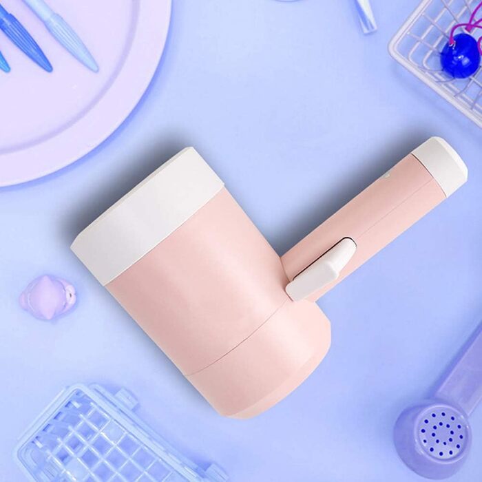 Очищувач лап для собак, портативний пристрій для миття лап домашніх тварин, щітка-чаша для собак і котів, рожевий