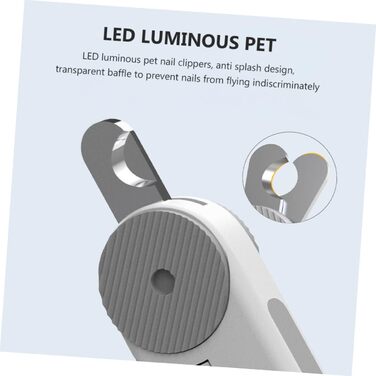 Кліпер для догляду за кігтями тварин з LED-підсвіткою: безпечний та зручний для котів та собак