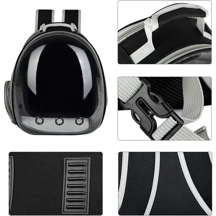 Транспортна переноска для котів Transportbox Katze – складана переноска для котів та маленьких собак, блакитна