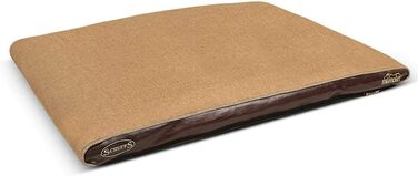 Лежак для собак Scruffs Hilton Memory Foam, середній, 100x70 см, світло-коричневий