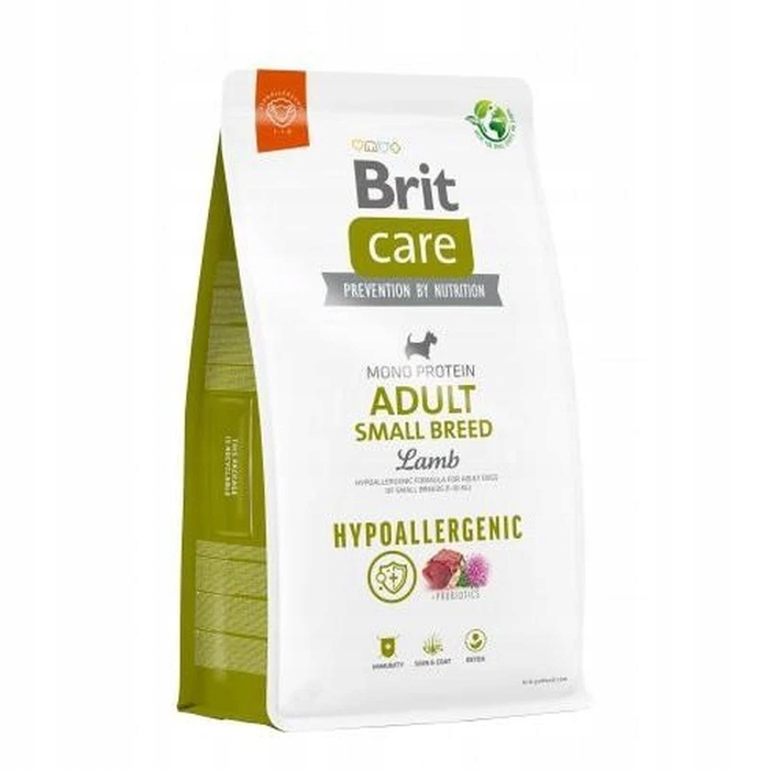 Сухий корм для собак малих порід Brit Care Hypoallergenic Adult Lamb (Ягня), 3 кг