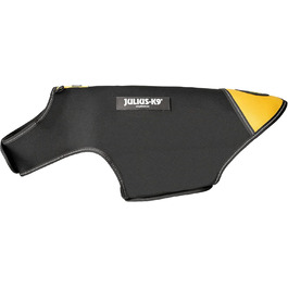 Julius-K9 IDC Неопреновий одяг для собак, розмір L, чорний/жовтий