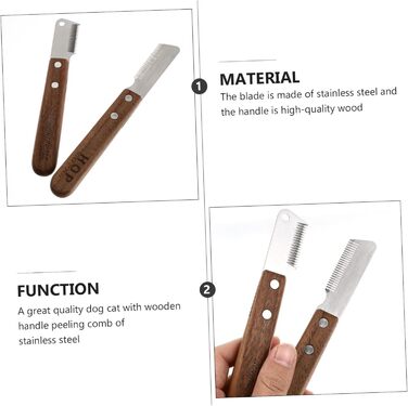 Щітка Tierhaar для собак: видаляє підшерсток, розплутує, видаляє відмерле волосся без виривання