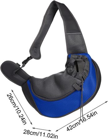 Сумка-кенгуру для тварин Hogvinnatil | Зручна переноска для собак та котів з регульованим ремінцем