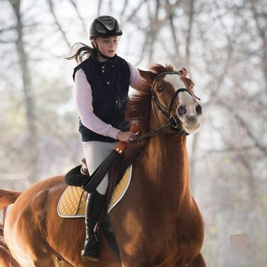 Спіральна косарка для коней BAVIHOR, 48,2 см, з антиковзним дерев'яним руків'ям, чорна