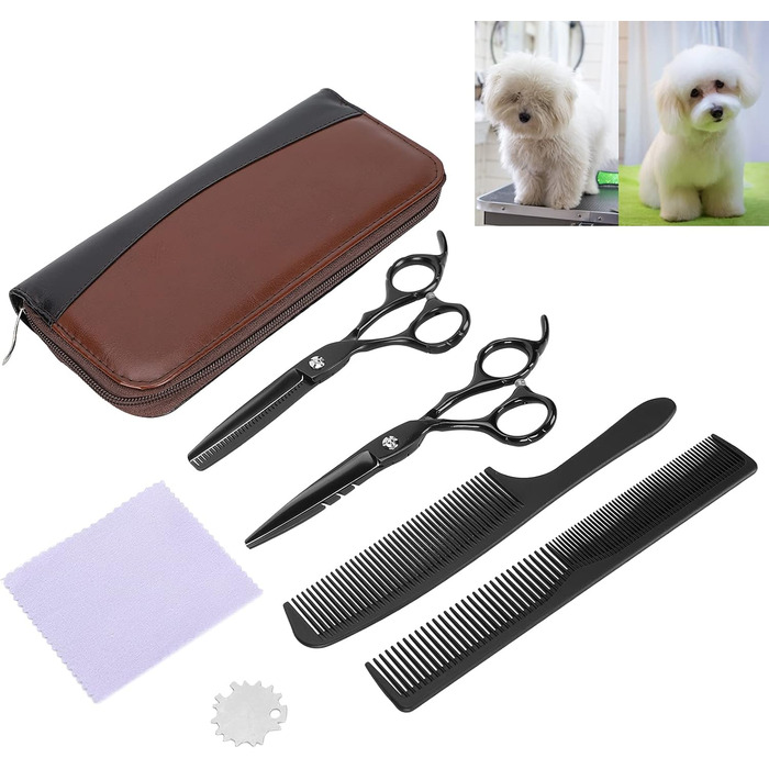 Ножиці для грумінгу домашніх тварин, безпечні, з нержавіючої сталі, зручні у використанні