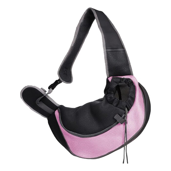 Сумка-переноска для собак до 7.5 кг, рожева, S