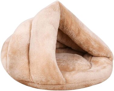 Лягушкове ліжко для собак та котів Astorpet PAGURO, світло-коричневе, миється, розмір M