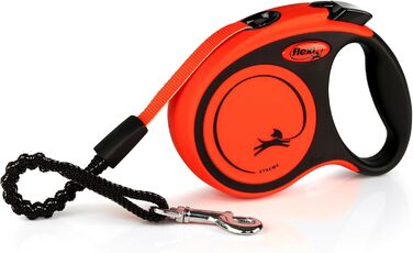 Повідок-рулетка Flexi Xtreme XS, стрічка 3м, помаранчевий
