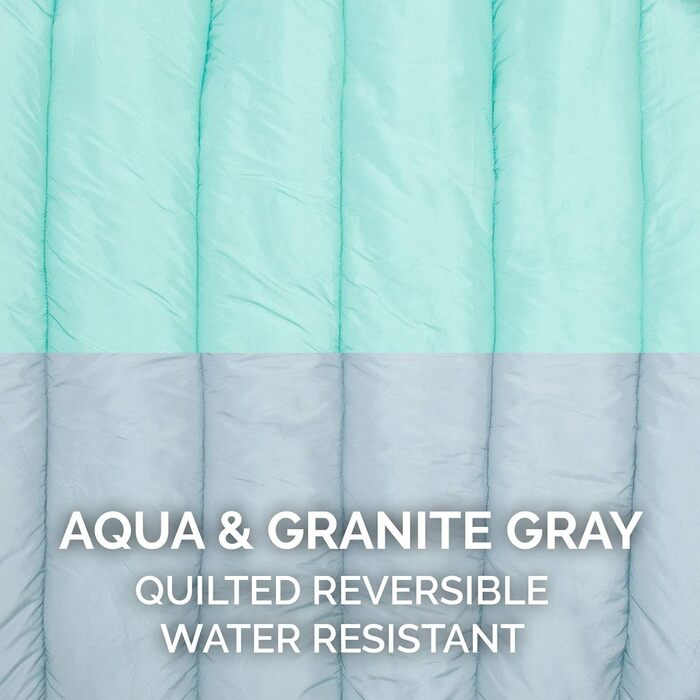 Кішечка Furhaven Trail Pup: подорожуюча лежанка для собак маленьких порід, з сумкою, блакитно-сіра, S (81x66x5 см)