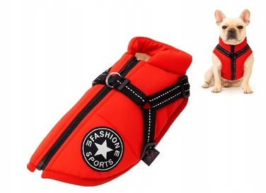 Куртка для собак Doggy Fashion, червона, XL