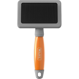 Буршлякова вичавкова щітка Wahl для собак і котів - професійний інструмент для грумінгу, помаранчева