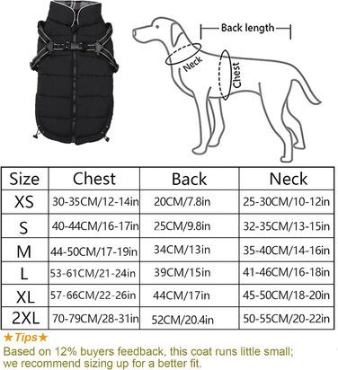 Водонепроникний теплий зимовий одяг для собак, розмір M (довжина спини 34 см), колір зелений. Підходить для маленьких собак, цуценят, для прогулянок на вулиці. З коміром та блискавкою.
