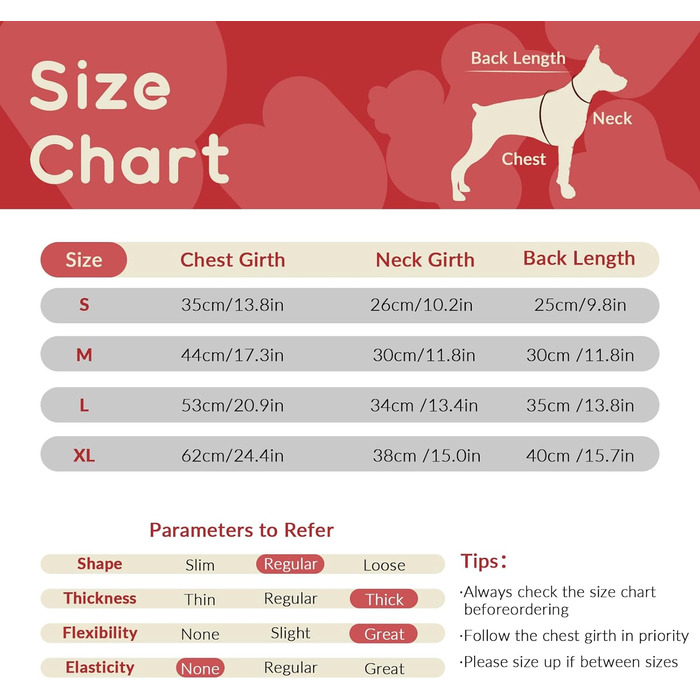 Водонепроникний зимовий одяг для собак, тепла вітрозахисна куртка для собак, антисні захисний костюм для мисливських собак (червоний, XL) XL B-Red