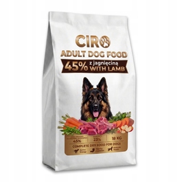 Сухий корм Ciro Karma з ягнятиною, 18 кг
