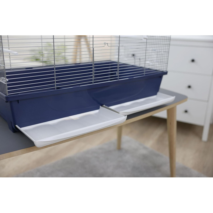 Клітка для птахів Kerbl ROSE 80x45x75 см, металева, 1 шт