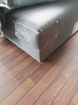 Захисна плівка-накладка для диванів та крісел від кігтів кота, самоклеючий рулон-дряпалка 5м x 30см